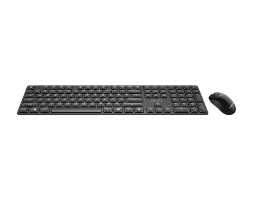 Zestaw klawiatura i mysz MSI Forge K210 Combo bezprzewodowa czarna