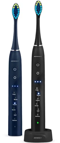 Szczoteczka soniczna BERDSEN Galaxy Duo (2 sztuki) Czarny i Granatowy