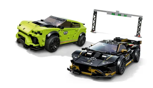 Конструктор Lego Speed Champions 76899 Lamborghini Urus ST-X и Lamborghini Huracán Super Trofeo EVO