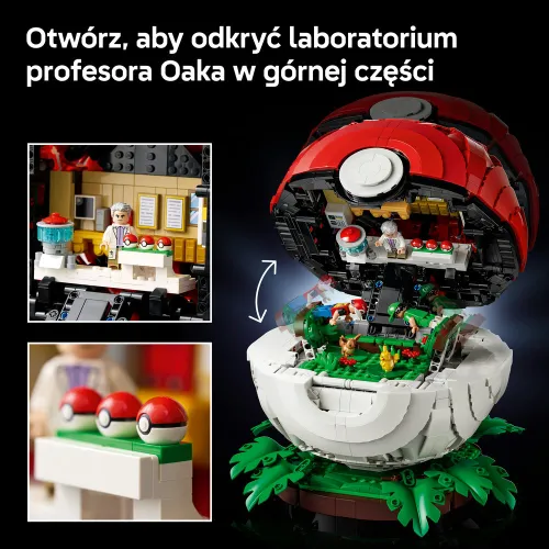 LEGO 72154 Pokémon Kultowy Pokéball z Trenerami