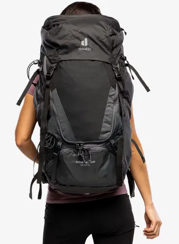 Plecak trekkingowy Deuter Futura Air Trek 45 + 10 SL damski - black