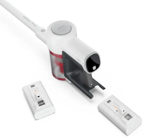 Odkurzacz pionowy SHARP Comfort VC-SV12AEU-W z dwiema bateriami