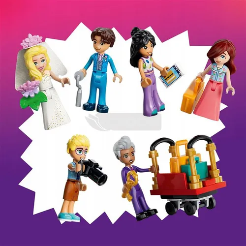 LEGO Friends 42704 Grand Hotel w mieście Heartlake, zestaw klocków 9+