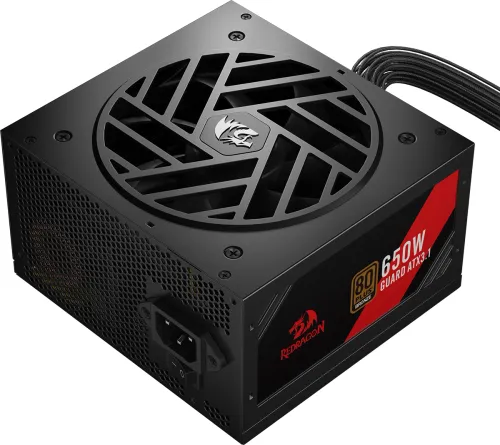Zasilacz Redragon GUARD GC-GU02P 650W 80+ Bronze Czarny