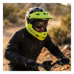 Kask KAMIKAZE Ronin Zielony Full Face (rozmiar M)