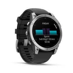 Smartwatch Garmin Fenix E 47mm GPS Srebrny