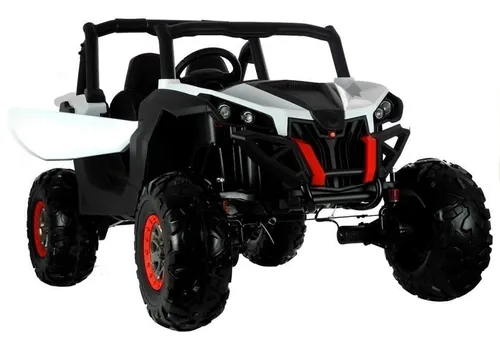 Auto Na Akumulator Dla 2 Dzieci Jeep Xmx603 Buggy 4X4 Pilot Skóra Eva LED MP3