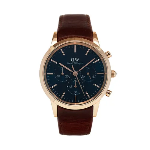 Часы Daniel Wellington Iconic Chronograph St Mawes Arctic DW00100639 Brown