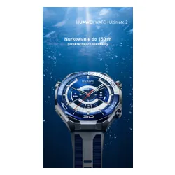Smartwatch HUAWEI Watch Ultimate 2 Srebrno-niebieski