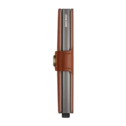 Portfel kieszonkowy RFID Secrid Miniwallet Texano - saddle