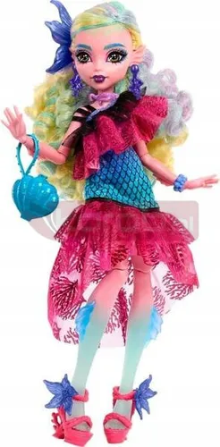 MONSTER BALL LALKA MONSTER HIGH LAGOONA BLUE lalka w imprezowym stroju HNF71