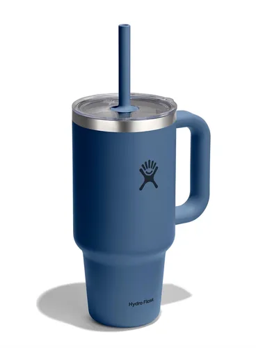 Kubek termiczny Hydro Flask 32 Oz Travel Tumbler Clear Lid (946 ml) - harbor blue