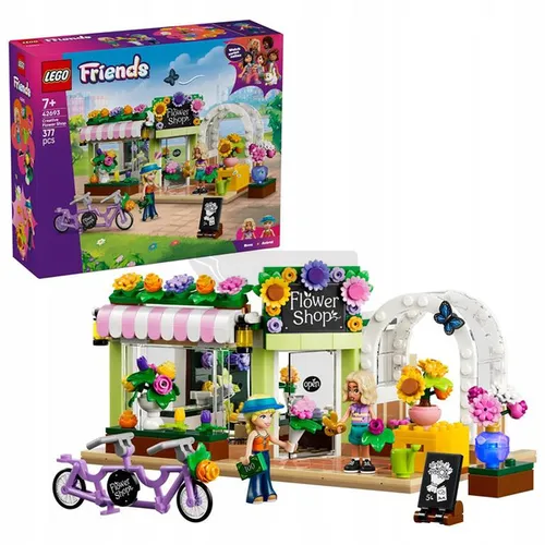 LEGO Friends 42693 Kreatywna kwiaciarnia, zestaw klocków 7+