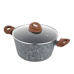 Garnek aluminiowy z pokrywką FLORINA MASTER 4,1 l