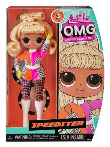 Кукла Mga L.O.L. Surprise OMG HoS S3 Speedster Doll