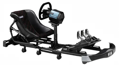 Kokpit NEXT LEVEL RACING Go Kart Plus Czarny