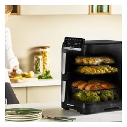 Air Fryer Frytkownica beztłuszczowa TEFAL EY7568E0 Easy Fry Stack 10l  z podwójnym koszem