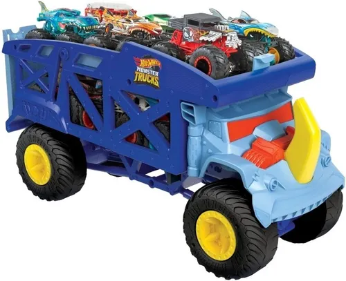 Samochód Hot Wheels Monster Truck Nosorożec Rhino Rig HFB13