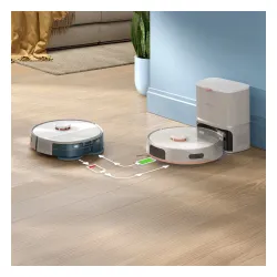 Robot sprzątający Philips Aqua 5000 XU5100/20 Funkcja mopowania Stacja oczyszczająca Tworzenie mapy pomieszczenia 66dB