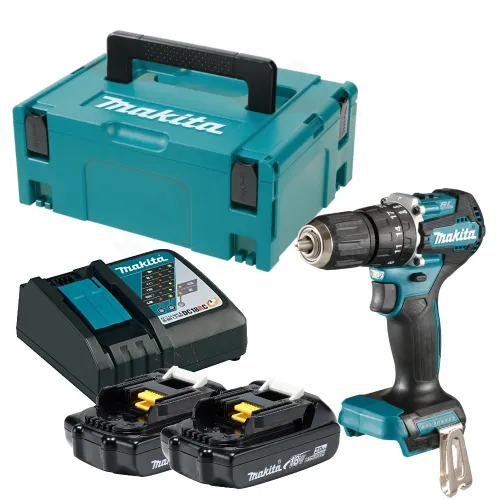 Makita DHP487RAJ 18V 2 x şarj edilebilir pil 2AH