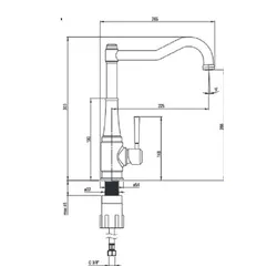 Bateria DEANTE Tamizo BQT M63M Mosiądz