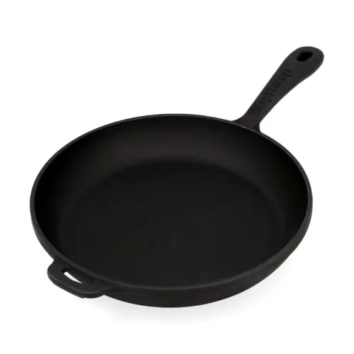 Patelnia żeliwna z pokrywką MAYSTERNYA IRON 24 cm