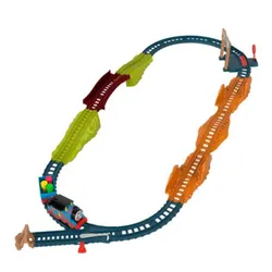 Fisher Price Zestaw z lokomotywą z napędem Tomek i Przyjaciele Błotna przygoda