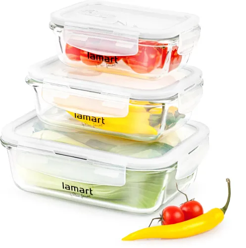 Zestaw pojemników Lamart Air LT6011 3szt.