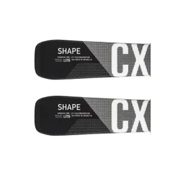 Narty męskie HEAD SHAPE CX + wiązania TYROLIA PR 10 z GRIP WALK - Długość (cm) - 170