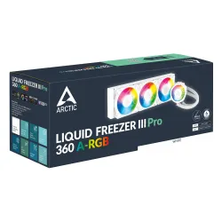 Chłodzenie wodne ARCTIC Liquid Freezer III Pro 360 ARGB Biały