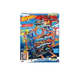 Hot Wheels City Mega Garaż Atak smoka