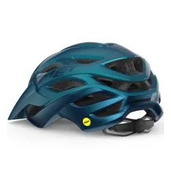 Kask rowerowy MET Veleno MIPS niebieski