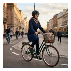 Kask rowerowy VAYOX Street VA0423BMM Czarny Miejski z lampką (rozmiar M)