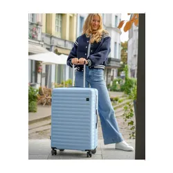 Walizka duża Puccini Munich - niebieski