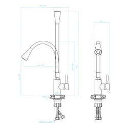 Bateria KUCHINOX Selva BSK 762D Czarny mat