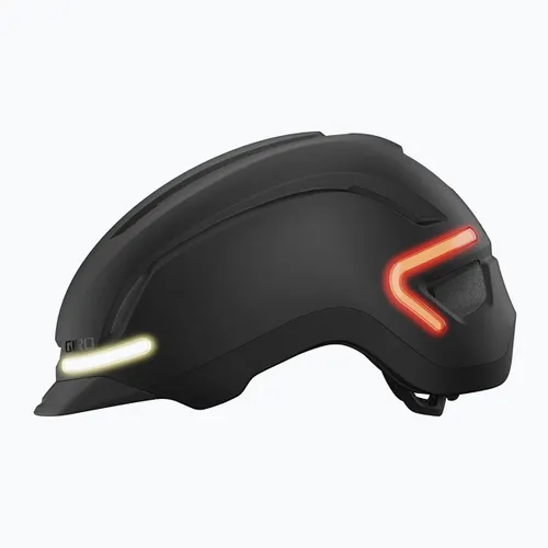 Kask rowerowy Giro Ethos Integrated MIPS LED matte black