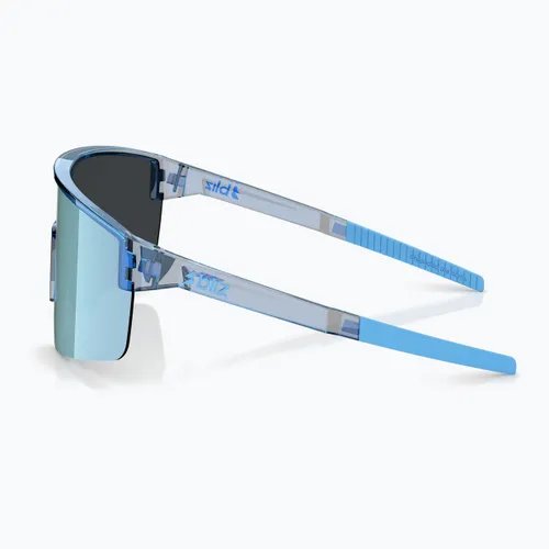 Okulary przeciwsłoneczne Bliz P004 Small transparent blue/smoke ice blue multi