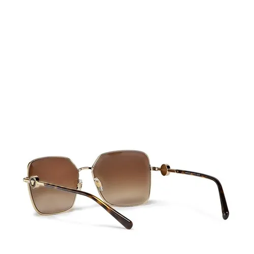 Okulary przeciwsłoneczne Versace 0VE2227 125213 Pale Gold/Brown Gradient Dark Brown - Rozmiar (EU) 59