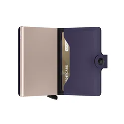 Miniwallet Secrid Matte RFID Cüzdanı-mor / gül