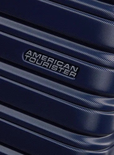 Большой чемодан American Tourister Flashline-Ink blue