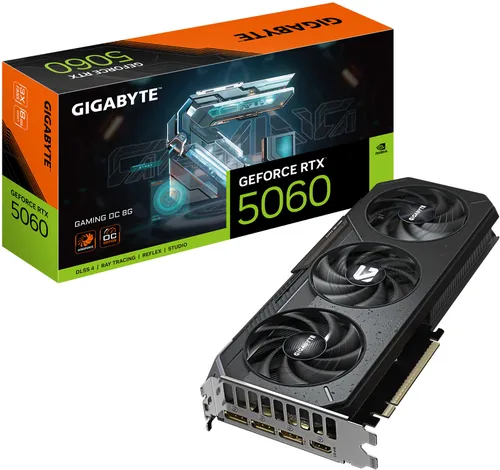 Karta graficzna GIGABYTE GeForce RTX 5060 Gaming OC 8GB DLLS 4