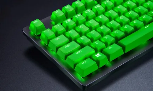 Klawiatura Razer PBT Keycap Upgrade Set Green Zielony