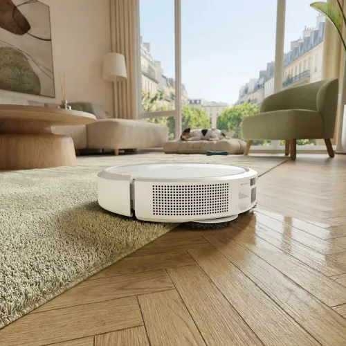 Robot sprzątający iRobot Roomba 415 Combo Funkcja mopowania Stacja oczyszczająca Tworzenie mapy pomieszczenia 70dB Biały
