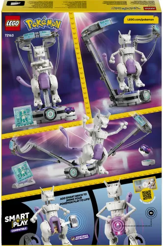 LEGO 72163 Pokémon SMART Play Ucieczka z laboratorium Mewtwo