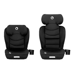 Fotelik samochodowy LIONELO Neal i-Size 100-150 cm (15-36 kg) Czarny