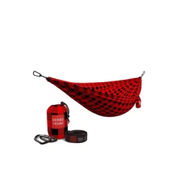 Hamak turystyczny Grand Trunk Double Deluxe Print Parachute Nylon Straps  - heritage