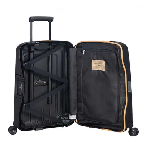 Чемодан/ручная кладь Samsonite S'Cure Eco - black