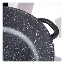 Patelnia granitowa ze szklaną pokrywką GRANDE 28 cm