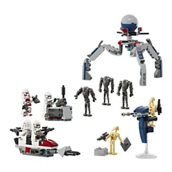 Конструктор LEGO Star Wars 75372 Clones Vs Droid Battle Pack