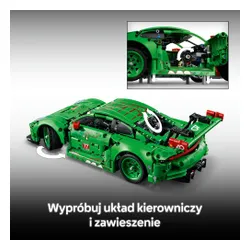 LEGO 42224 Technic Samochód Porsche 911 GT3 R Rexy AO Racing